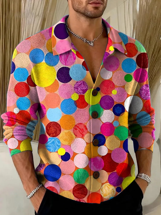 Pop Dot Print Shirt