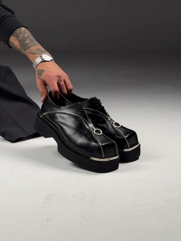 Edge Zip Platform Shoe