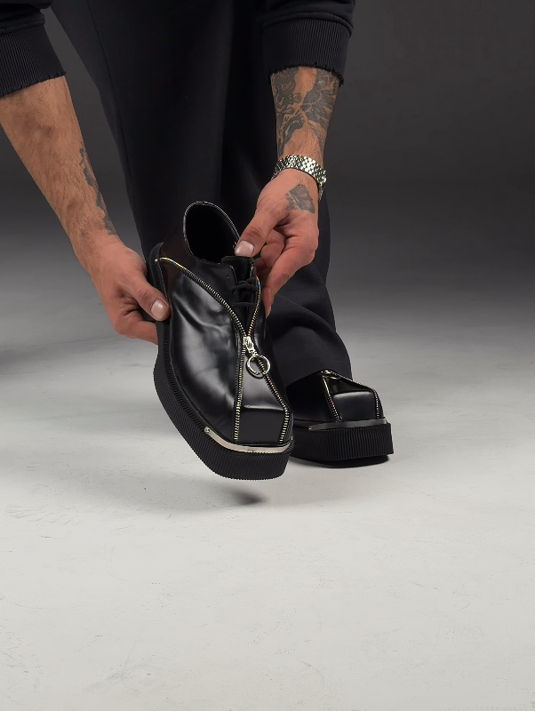 Edge Zip Platform Shoe