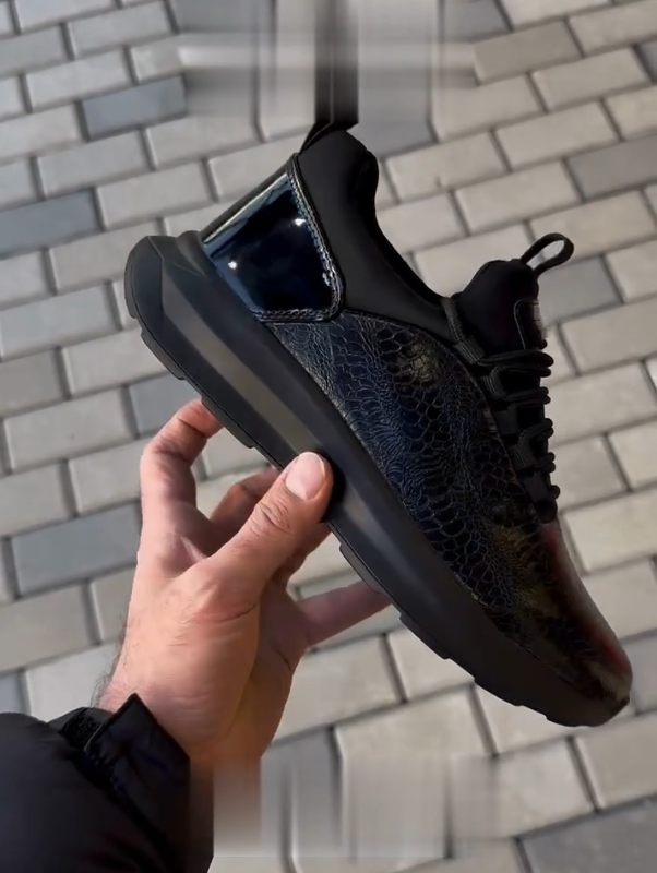 LuxeCroc Street Sneaker