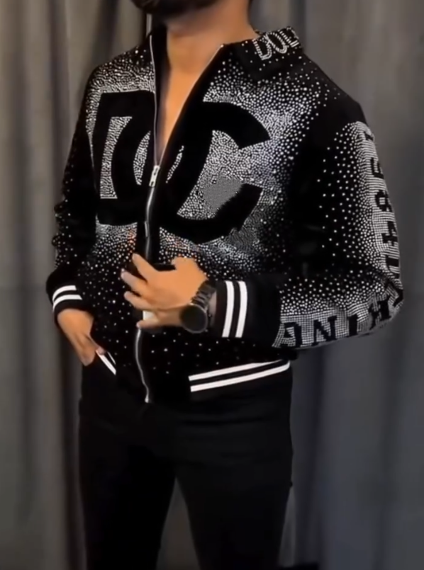 DazzleLogo Crystal Jacket