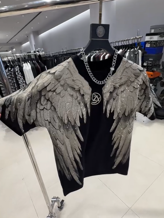 AngelWing Crystal Tee