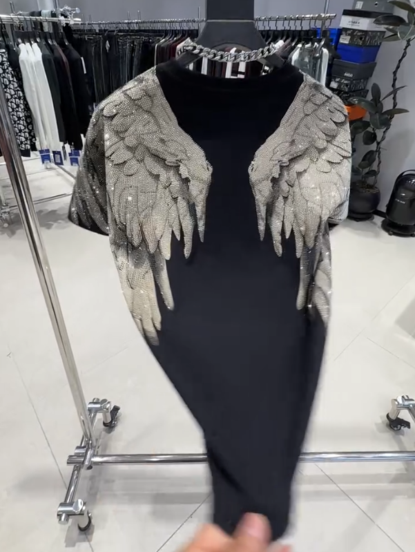 AngelWing Crystal Tee