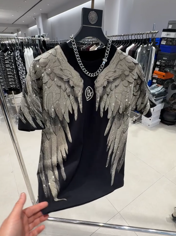 AngelWing Crystal Tee