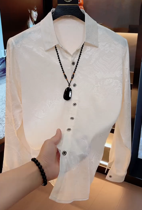 LuxeWeave Silk Shirt