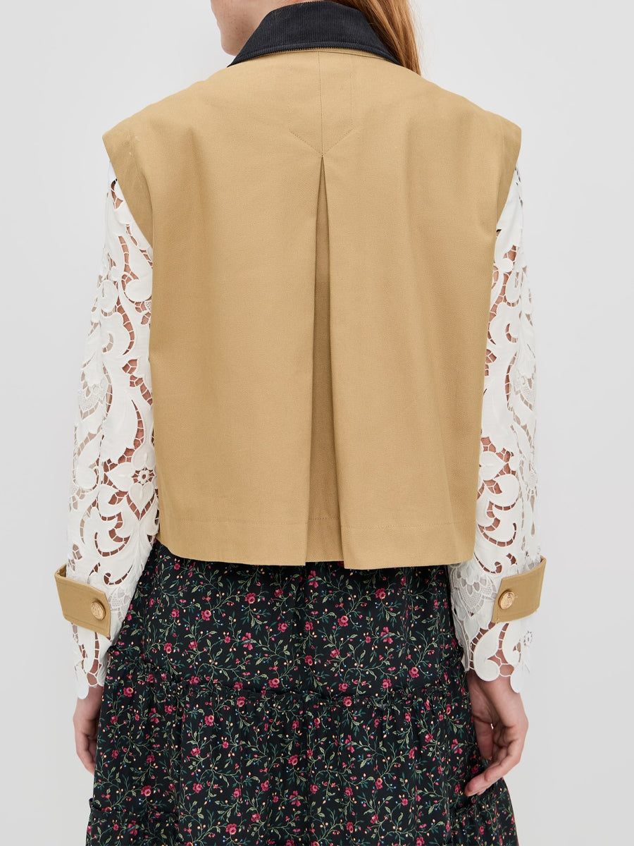 Fashion Lace Patchwork Jacket