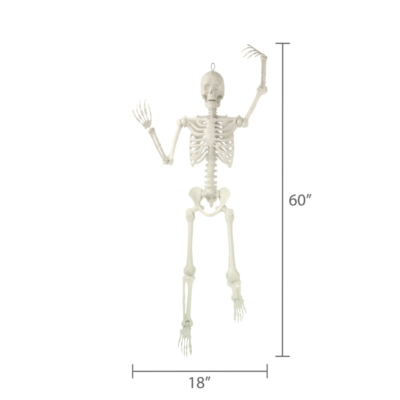 Halloween LED Poseable Skeleton Decoration