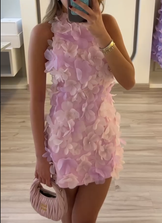 3D Petal Dress