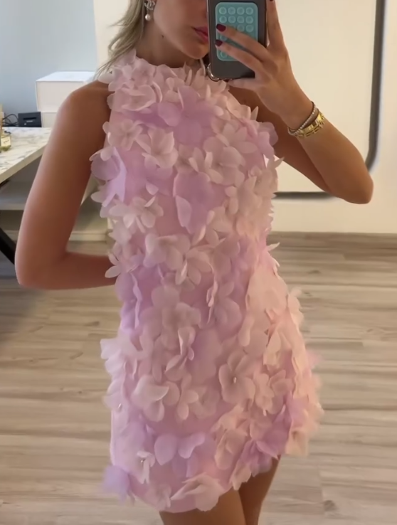 3D Petal Dress