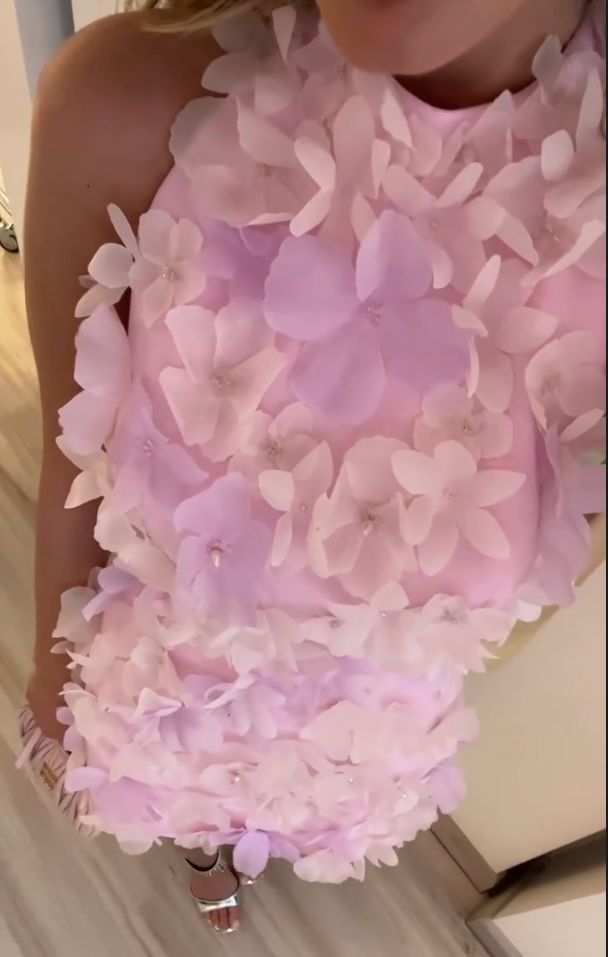 3D Petal Dress