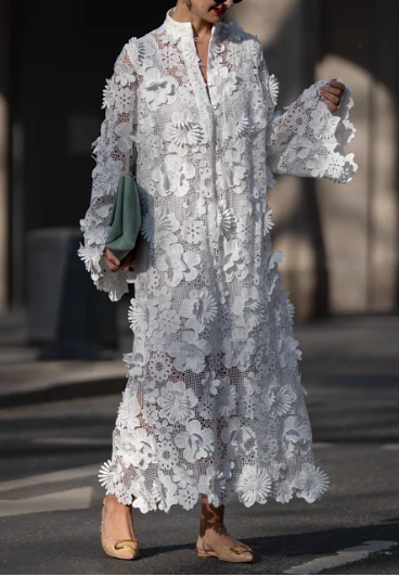 Dress Estelle Lace White