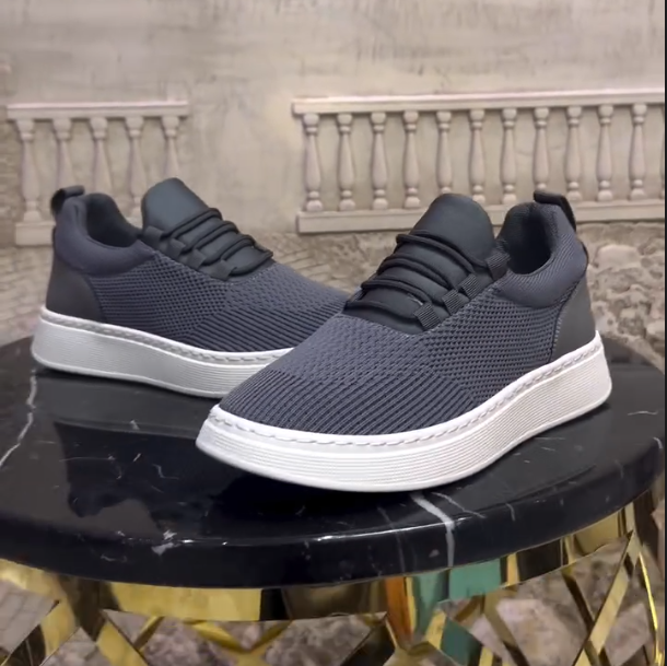Breathable Mesh And One Foot Casual Shoes