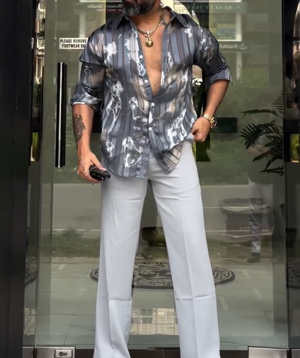 Silk Ink Long Sleeved Shirt