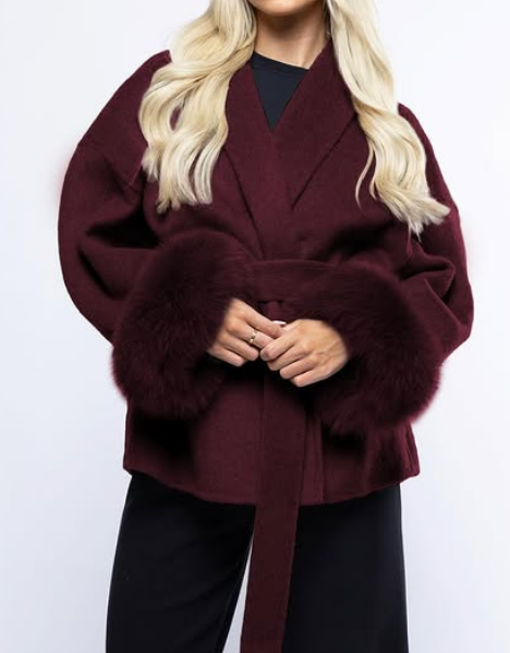 Faux Fur Casual Loose Lapel Coat