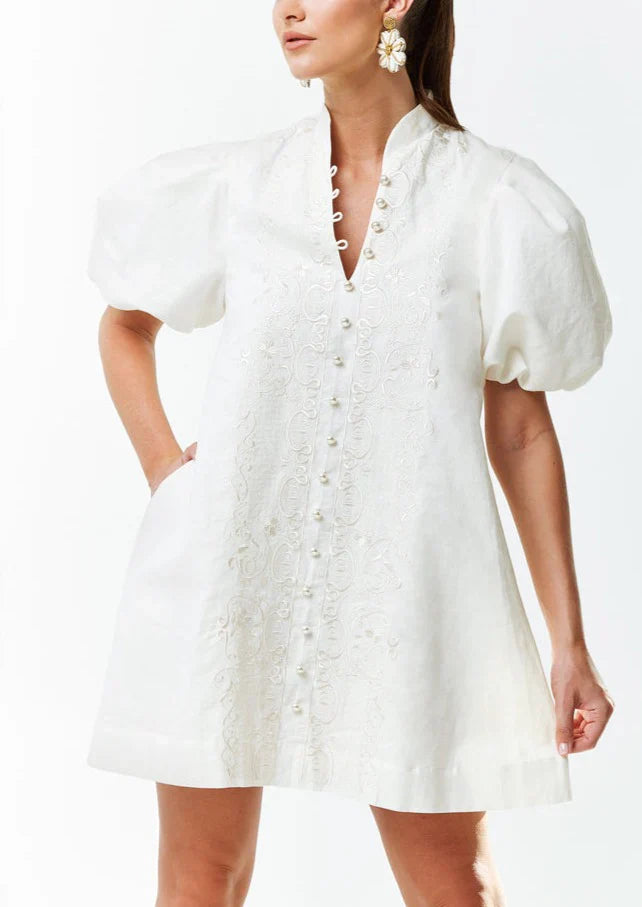 Elliana Barong Mini Dress