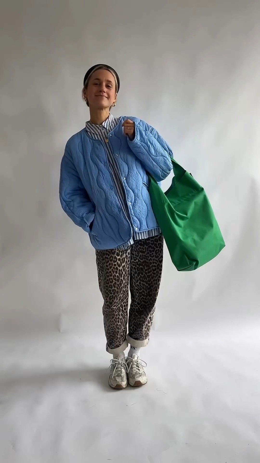 Leopard Betzy Cropped Jeans