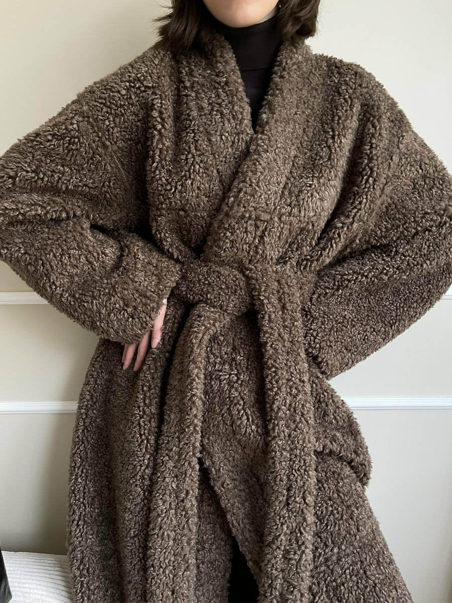 Reversible Faux Fur Coat