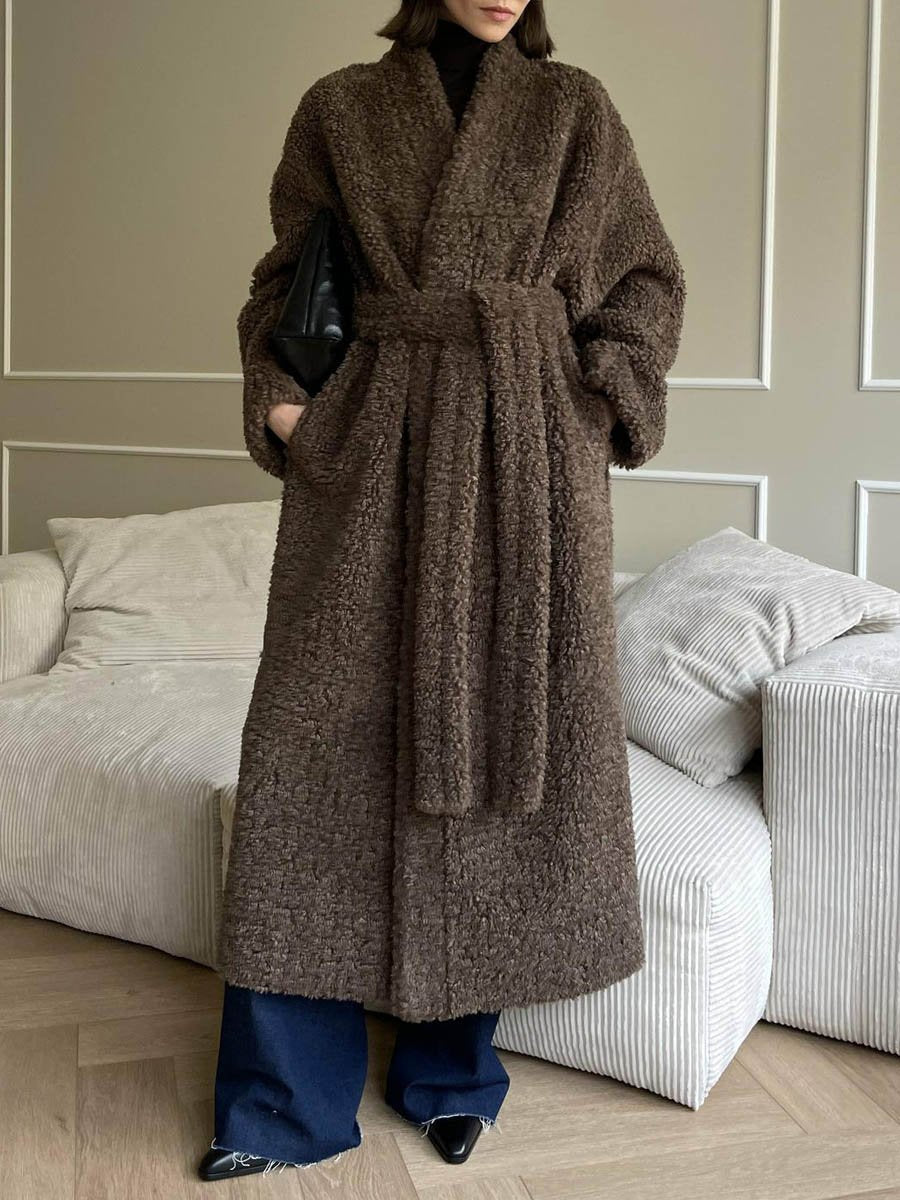 Reversible Faux Fur Coat