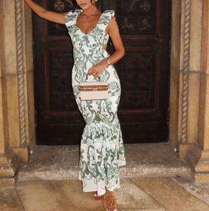 Embroidered Italian Cotton Dress