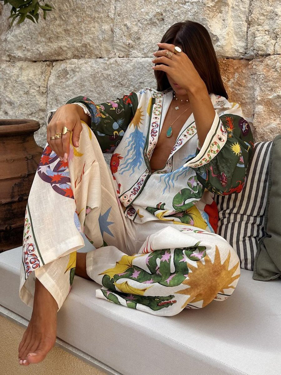 Print Two Pieces Set