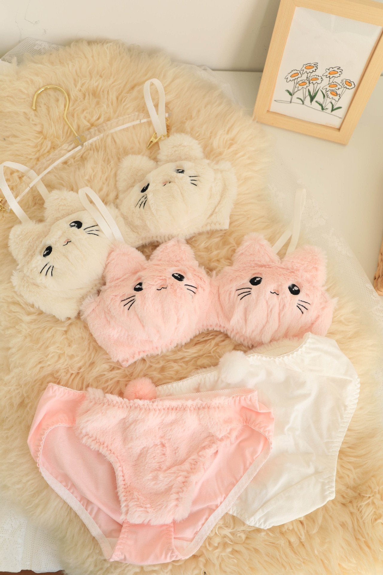 Japanese Kawaii Plush Women Bra