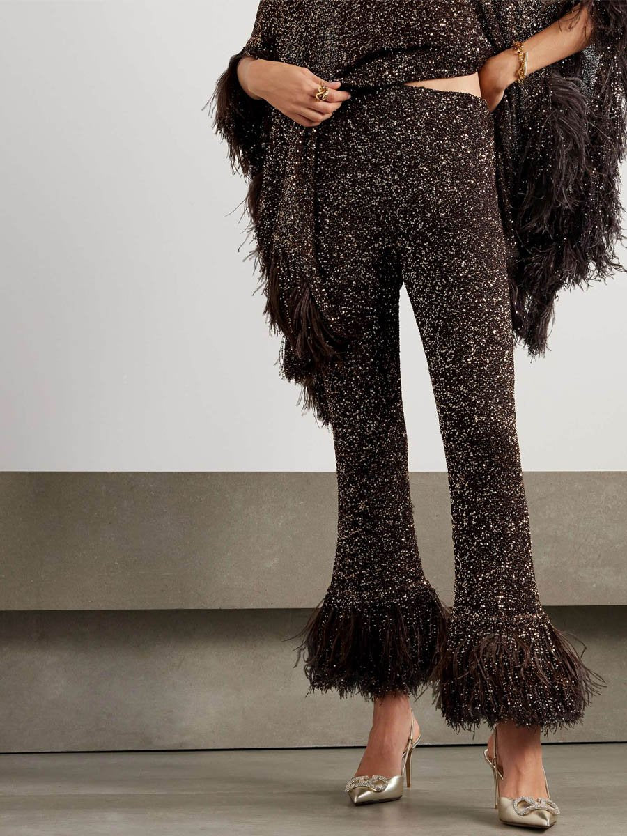 Sequin Tassel Suit