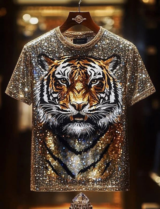 3D Digital Printed Short Sleeved Shirt