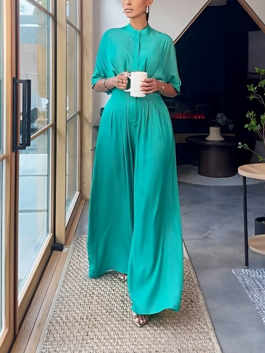 Malachite Green Nice Jumpsuit