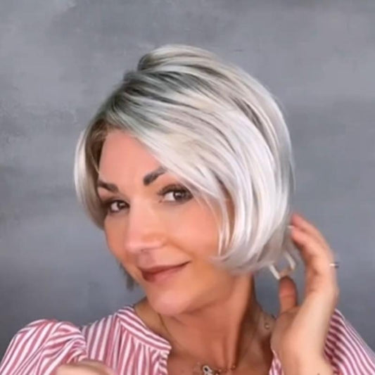 Short Straight Bobo Wig