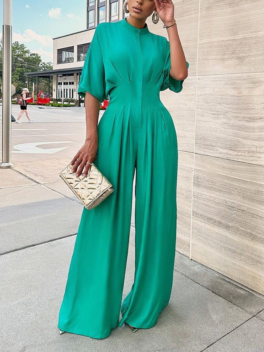 Malachite Green Nice Jumpsuit