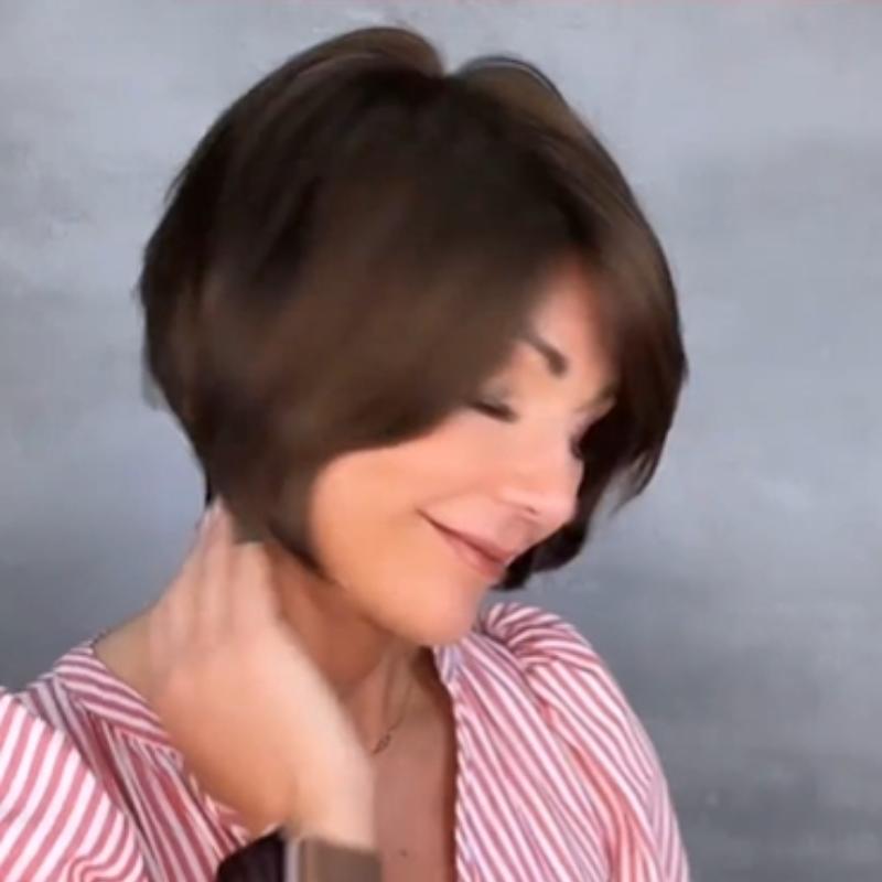 Short Straight Bobo Wig