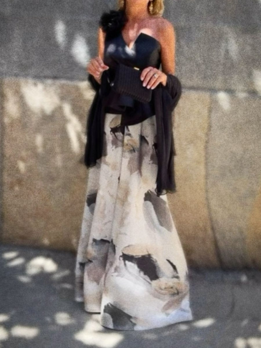 Stylish Elegant Floral 2pc Set